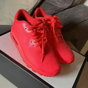 Shoes Nike Air Max Bright Red Poshmark